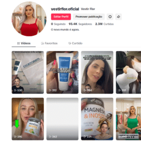 CONTA MONETIZADA NO TIKTOK 93,4K+ SEGUIDORES - BR