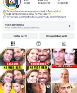 💎 Instagram 20k 💎 Crescimento Orgânico ⚡ +12M Views - Conta de Famosos e Novelas 🌟 Engajamento Altíssimo! 🔥