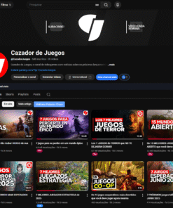 Canal Dark nicho Jogos 500 Inscritos