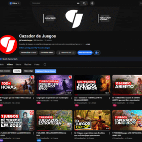 Canal Dark nicho Jogos 500 Inscritos