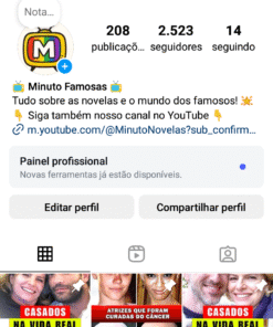INSTAGRAM 2.5K Seguidores Reais | Nicho Celebridades 🎬