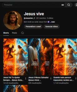 Canal religioso Br 451 inscritos