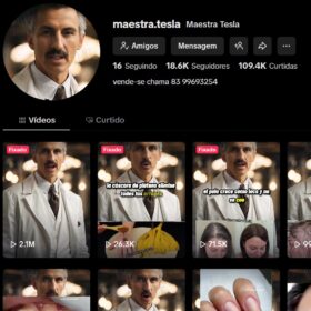 Promoção Conta Tiktok bem engajado 18,600 seguidores vender rapido nicho viral