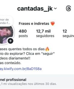 Conta viralizando muito, conteúdo entretenimento 12,7 mil seguidores