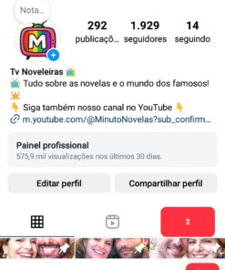 Instagram 1.9K Seguidores Reais! +570K Views em 30 Dias