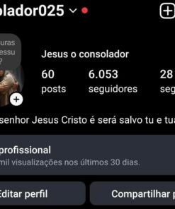 Instagram de 6K orgânico e crescendo seguidores 🍀✅