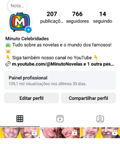 INSTAGRAM 766 Seguidores Reais | Nicho Celebridades