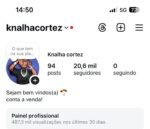 Conta de 20k ótima de cortes