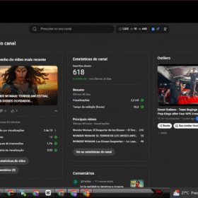 CANAL DO YOUTUBE PRONTO PARA CRESCER – 618 INSCRITOS REAIS – NICHO RETRÔ + IA SUPER VALORIZADO!