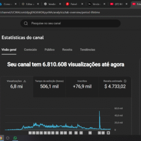 Canal Youtube Monetizado 76 Mil Inscritos - Nicho Games