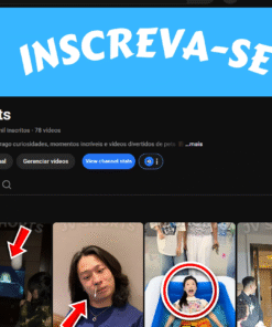 Canal Monetizado JV SHORTS 600k de inscritos