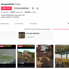 TikTok de GTA 24.3K Seguidores