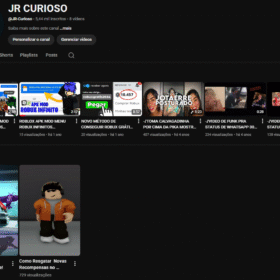 canal do youtube 5,44 mil inscritos muito barato