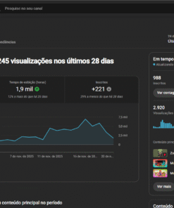 Canal "Mult React Brasil" 978 inscritos, canal muito quase monetizado!