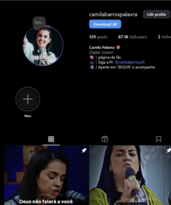 Instagram Motivacional Cristão com 67 Mil Seguidores