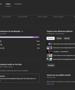 CANAL JHONDROIDTEC COM 37K DE INSCRITOS E MONETIZADO