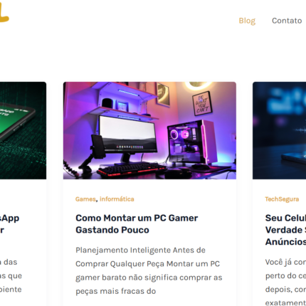 Site de Tecnologia Virtual NeoTech ???? | 50 Artigos Prontos | SEO com 80 Backlinks