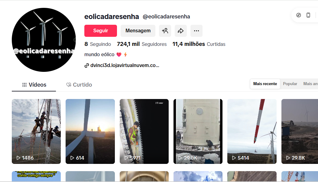 Captura de tela 2026-03-13 153842 Tiktok com 700 mil seguidores - Imagem 1