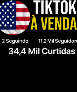 Conta Tiktok EUA + Documento 11.2K Seguidores