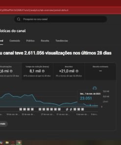 Canal diversos conteúdos 91 mil inscritos