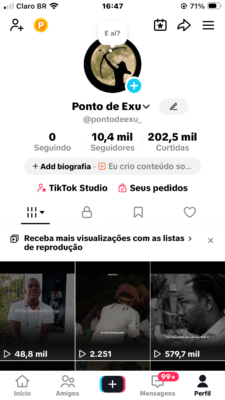Tiktok 10.7K Seguidores