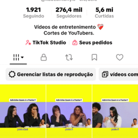 Conta TikTok 276k Seguidores — Engajada, Monetizada e Elegível TikTok Shop