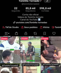 Tiktok viral 85k um dos maiores do nicho, monetizado e com Tiktok Shop ativo (já tem documento)