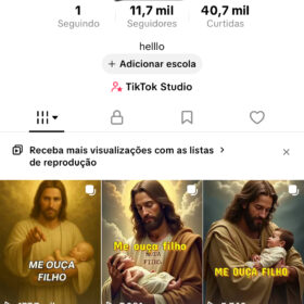 Conta TIKTOK 11.7K Seguidores dos estados unidos monetizado US