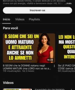 Canal italiano 4,38 mil inscrito