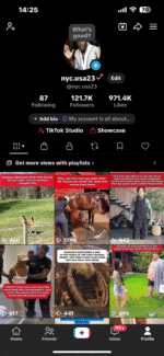 Conta francesa com shop 120k de seguidores