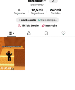 CONTA TIKTOK 12 MIL SEGUIDORES PARA TIKTOK SHOP