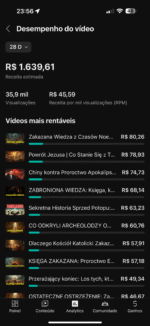 CANAL YOUTUBE MONETIZADO 26.2K+ SUBS | +3 MILHÕES DE VIEWS | NICHO BÍBLICO (POLONÊS) | ALTO RPM INTERNACIONAL ???????? - Imagem 5
