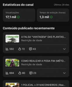 Canal Jardineiro Inteligente - Nicho Cultivo Indoor 🍁 4.2k de inscritos