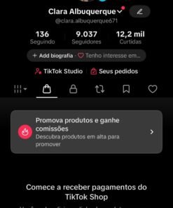 TIKTOK SHOP 9K CRESCENDO PARA 10K BRASIL SHOP ATIVO E SEM DOCUMENTO ENGAJAMENTO EXTREMAMENTE ALTO! garantia de 30 dias e suporte para todas as dúvidas!