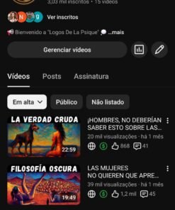 YOUTUBE MONETIZADO NA GRINGA(ESPANHOL) E COM DINHEIRO NO ADSENSE 3 MIL INSCRITOS