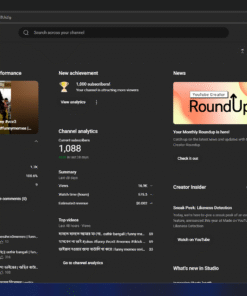 News Monetization Enabled Camera Content Channel (HQ) vcv3 1,000+ Subscribers