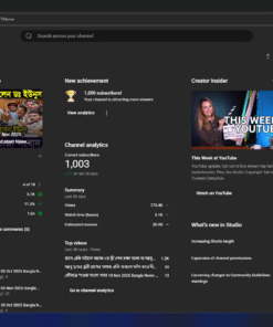 News Monetization Enabled Camera Content Channel (HQ) Joy Bangla News 24