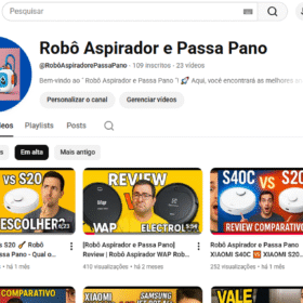 Canal Youtube - Canal de Nicho (super nichado) para afiliado Amazon e Afiliado Mercado Livre 109 inscritos
