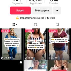 TikTok 452,3k Monetizado com Shop Ativo