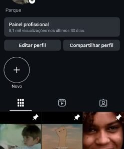 Conta de Instagram 5k seguidores