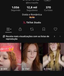 Conta TikTok 12K de seguidores