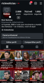 ???? INSTAGRAM DE NOTÍCIAS À VENDA ???? 79 MIL SEGUIDORES • 30 MILHÕES DE VISUALIZAÇÕES/MÊS