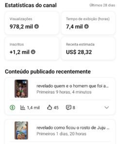 CANAL YOUTUBE 70 MIL INSCRITOS MONETIZADO