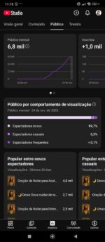 CANAL DE ORAÇÃO COM +1000 INSCRITOS CRESCENDO MUITO ✅ - Imagem 4