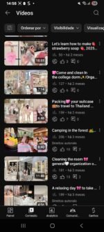 Canal dark pronto e ativo com 90.094 visualizações totais e 948 inscritos