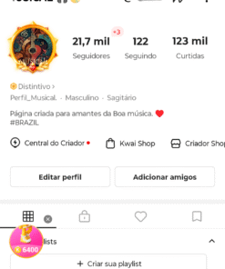 CONTA KWAI quase 30 mil seguidores