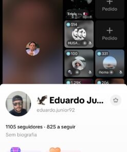 CONTA TIKTOK NIVEL 27 PRESENTIADOR 1104 Seguidores