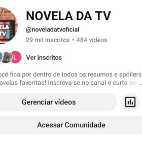 CANAL DO YOUTUBE 29K subscribers • 394 videos