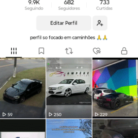 Venda de conta tiktok com 682 Seguidores