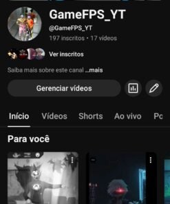 CONTA YT COM 200 INSCRITOS